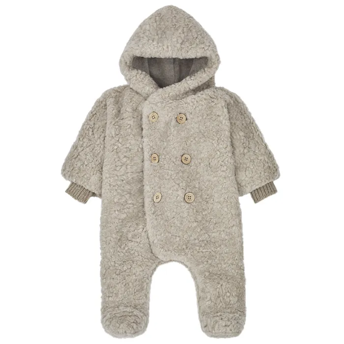 1+ In The Family Baby Joris Polar Jumpsuit Taupe