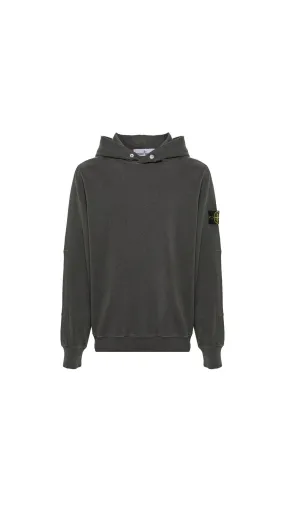 65860 ‘Old’ Treatment Hoodie - Army Green