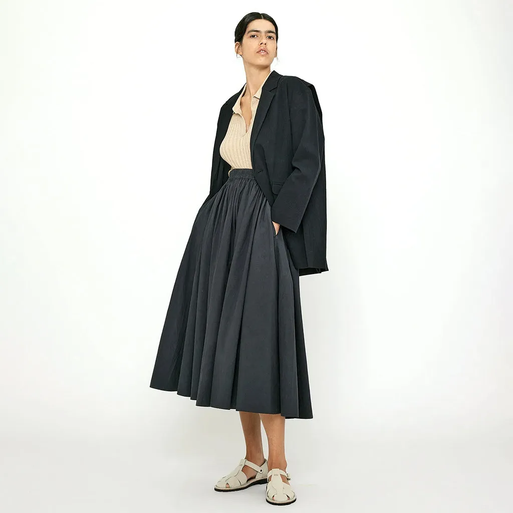 7115 By Szeki Unisex Layered Blazer Black