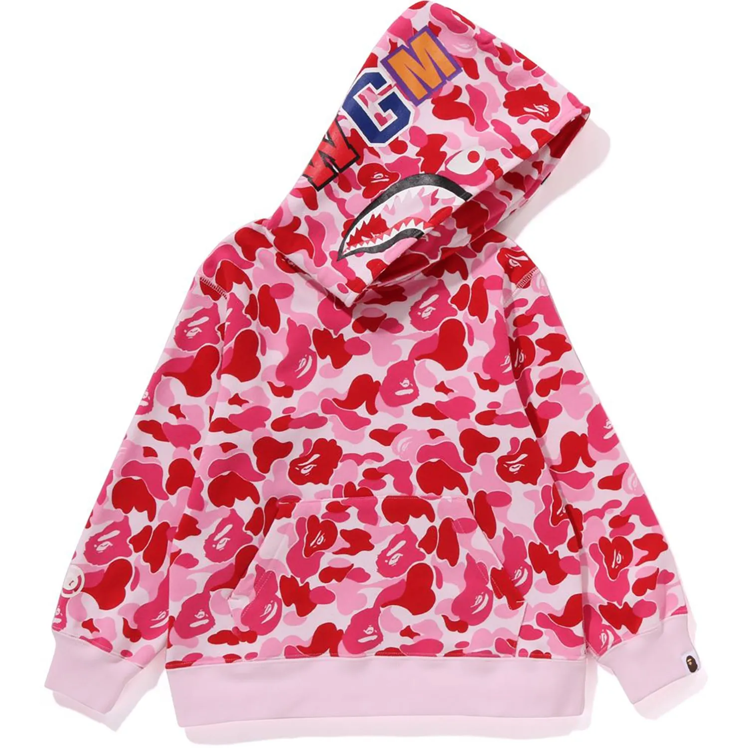 ABC CAMO SHARK PULLOVER HOODIE KIDS