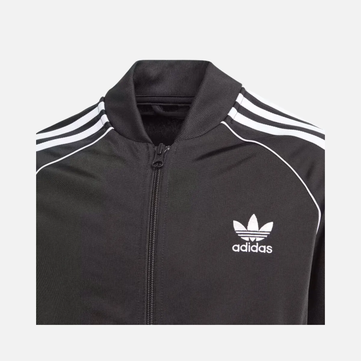 Adidas Adicolor SST Kids Unisex Track jacket (7-16 Years) -Black/White