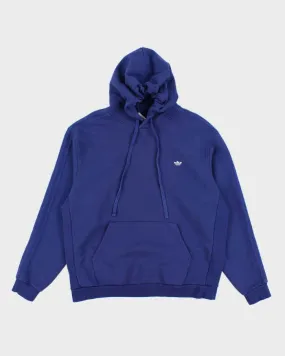 Adidas Schmoo Logo Blue Hoodie - XL