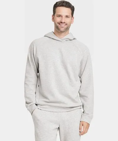 All In Motion Men's Mesh Spacer Fleece Hoodie - All In Motion™ Heathered Gray