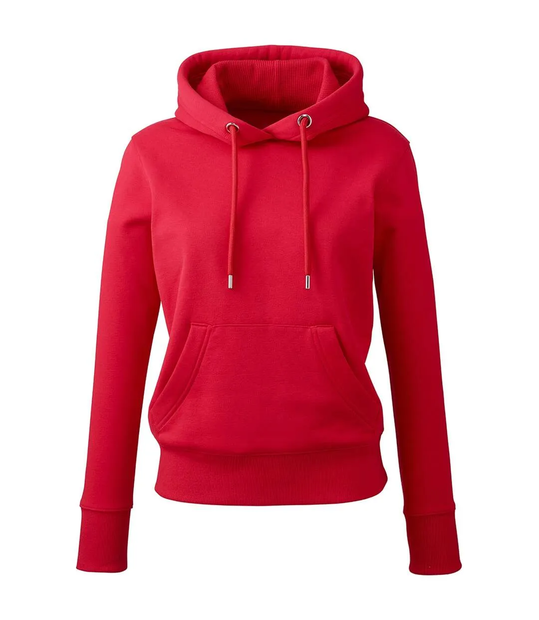 Anthem Womens/Ladies Organic Hoodie (Red) - UTPC4319