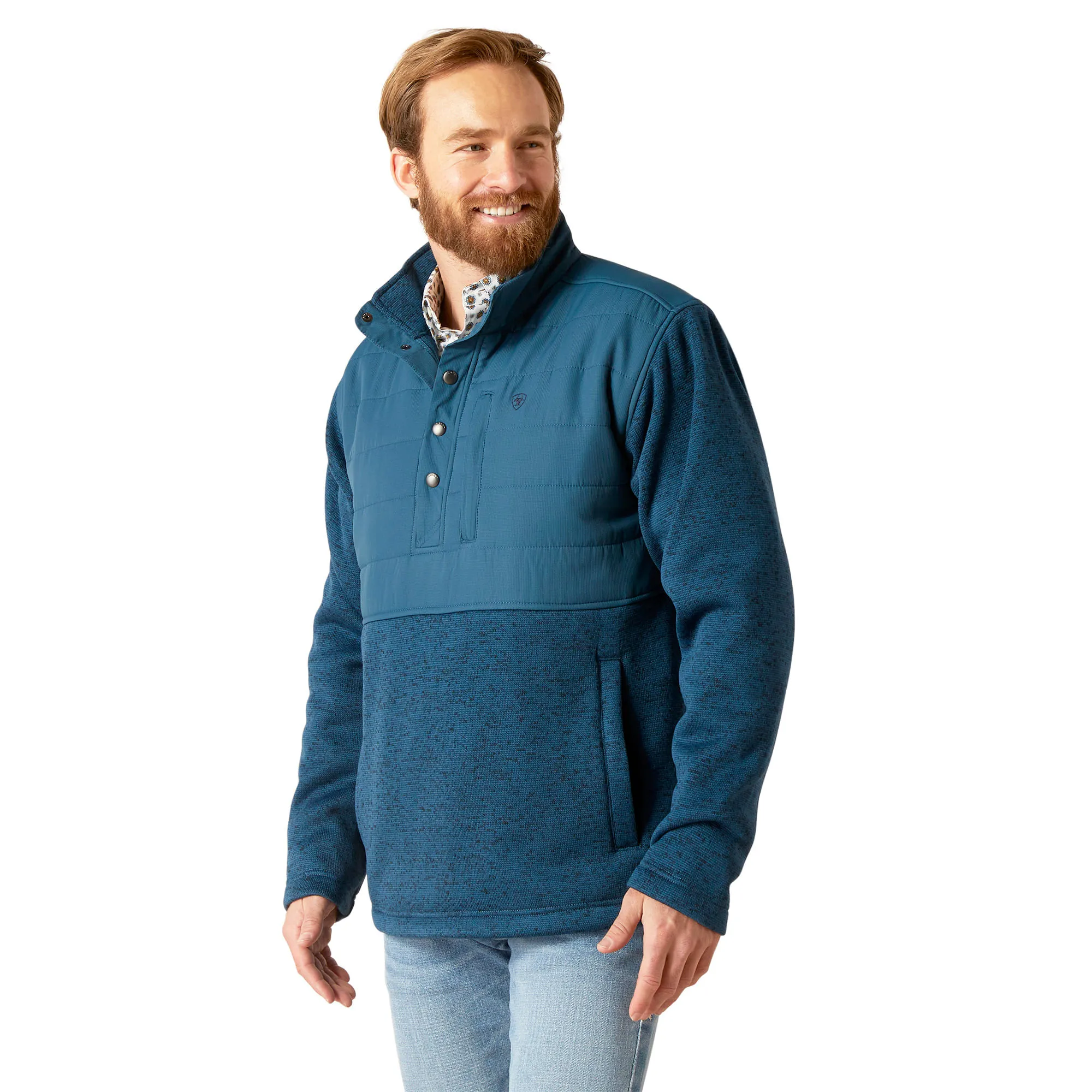 Ariat Mens Caldwell Reinforced Snap Sweater