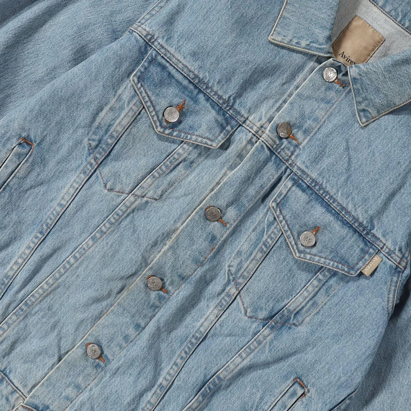 Avirex Vintage Denim Jacket - Small