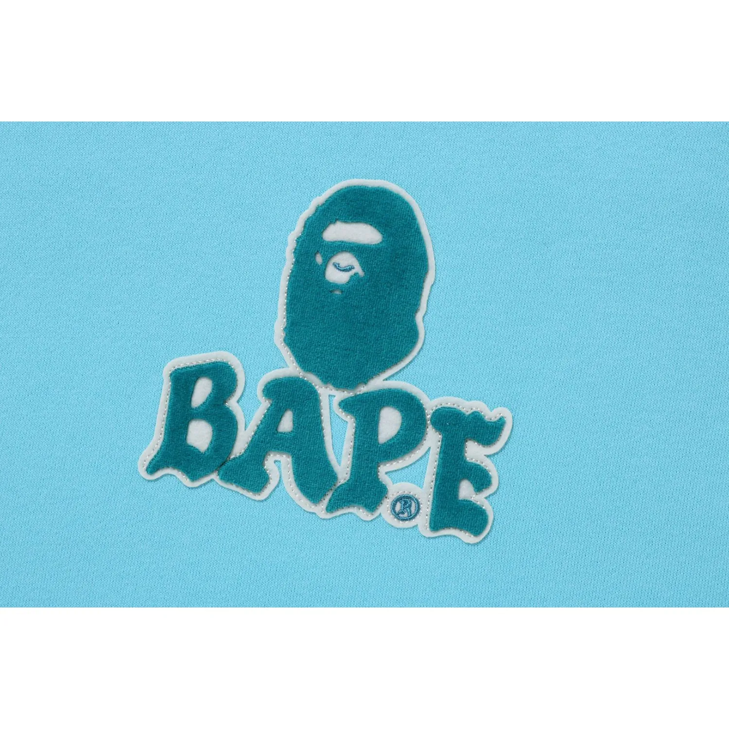 BAPE PATCHED OVERSIZED PULLOVER HOODIE LADIES