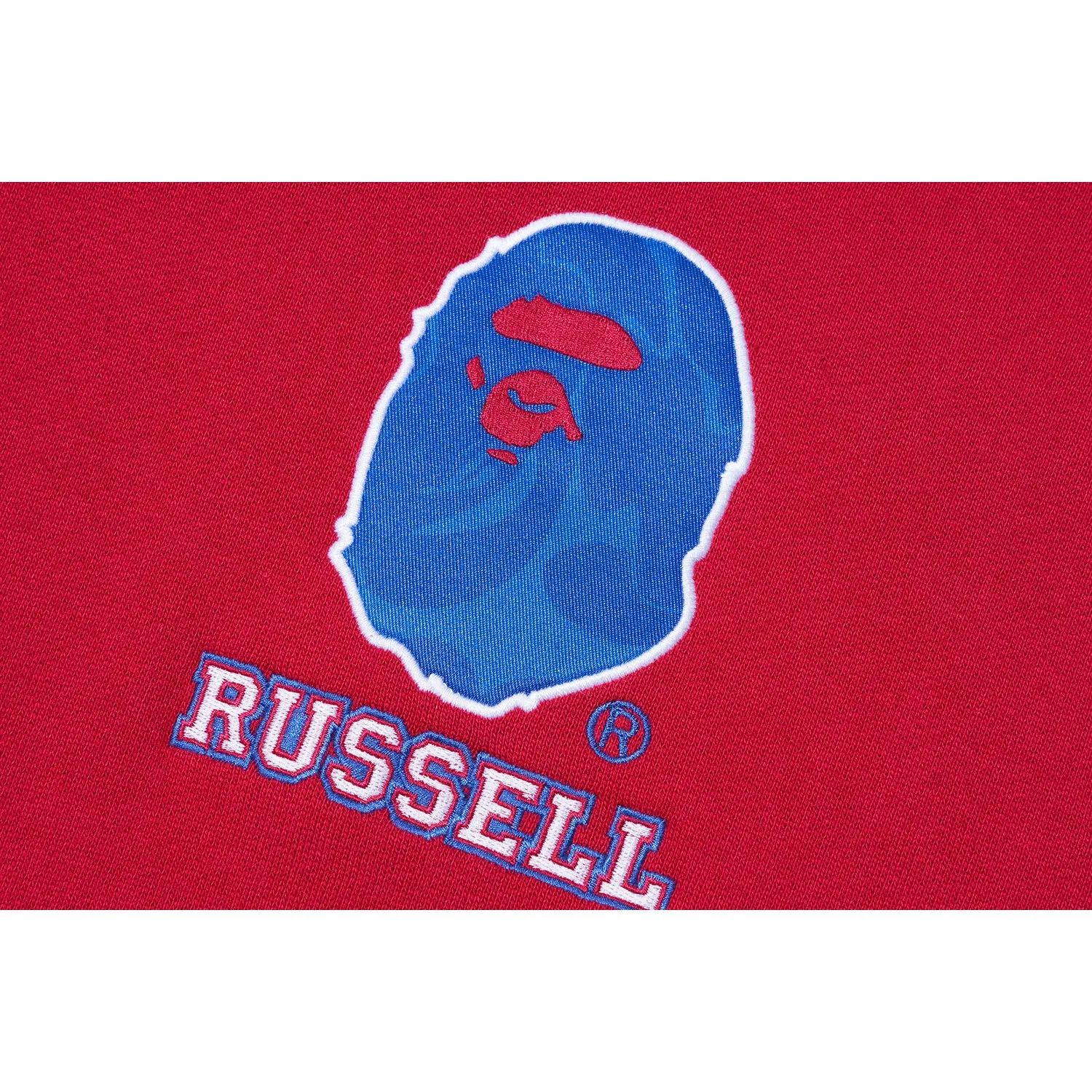 BAPE X RUSSELL PULLOVER HOODIE MENS