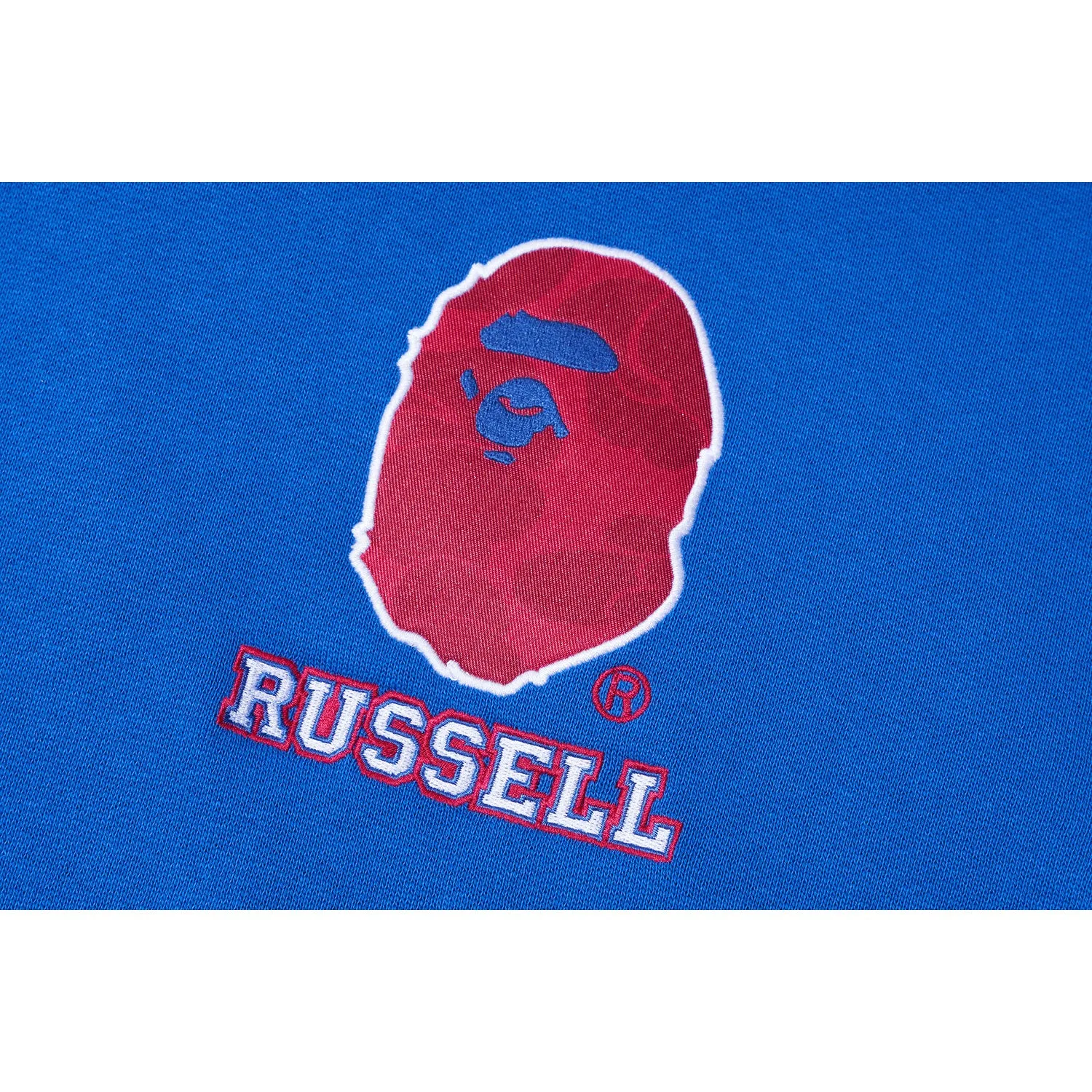 BAPE X RUSSELL PULLOVER HOODIE MENS