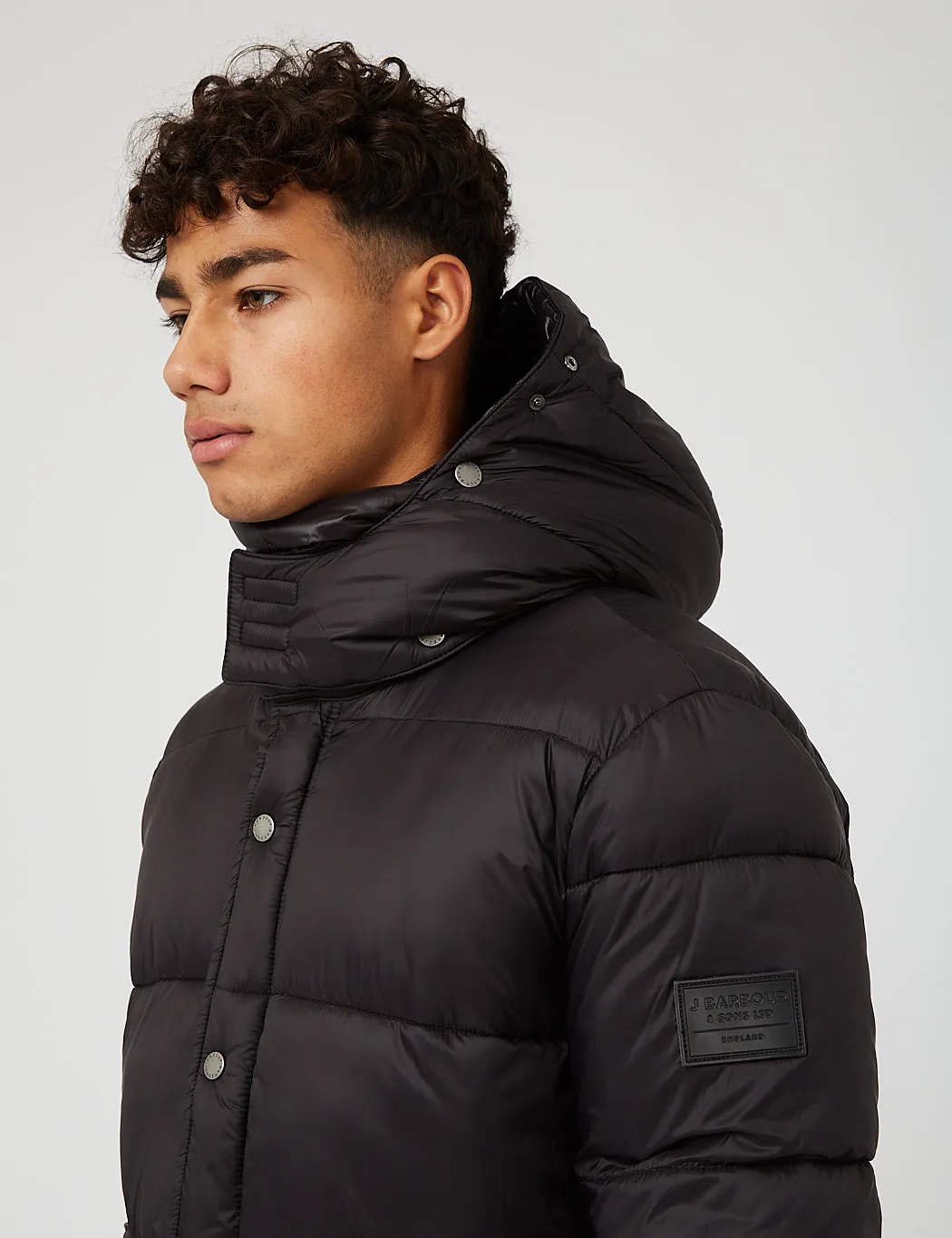 Barbour Everest Quilted Jacket  - Matt Black