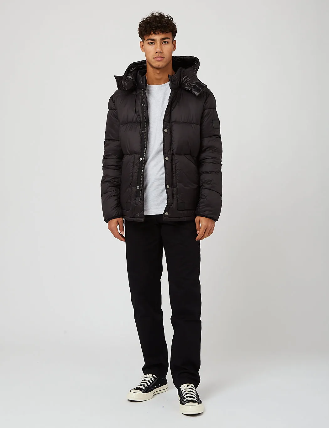 Barbour Everest Quilted Jacket  - Matt Black