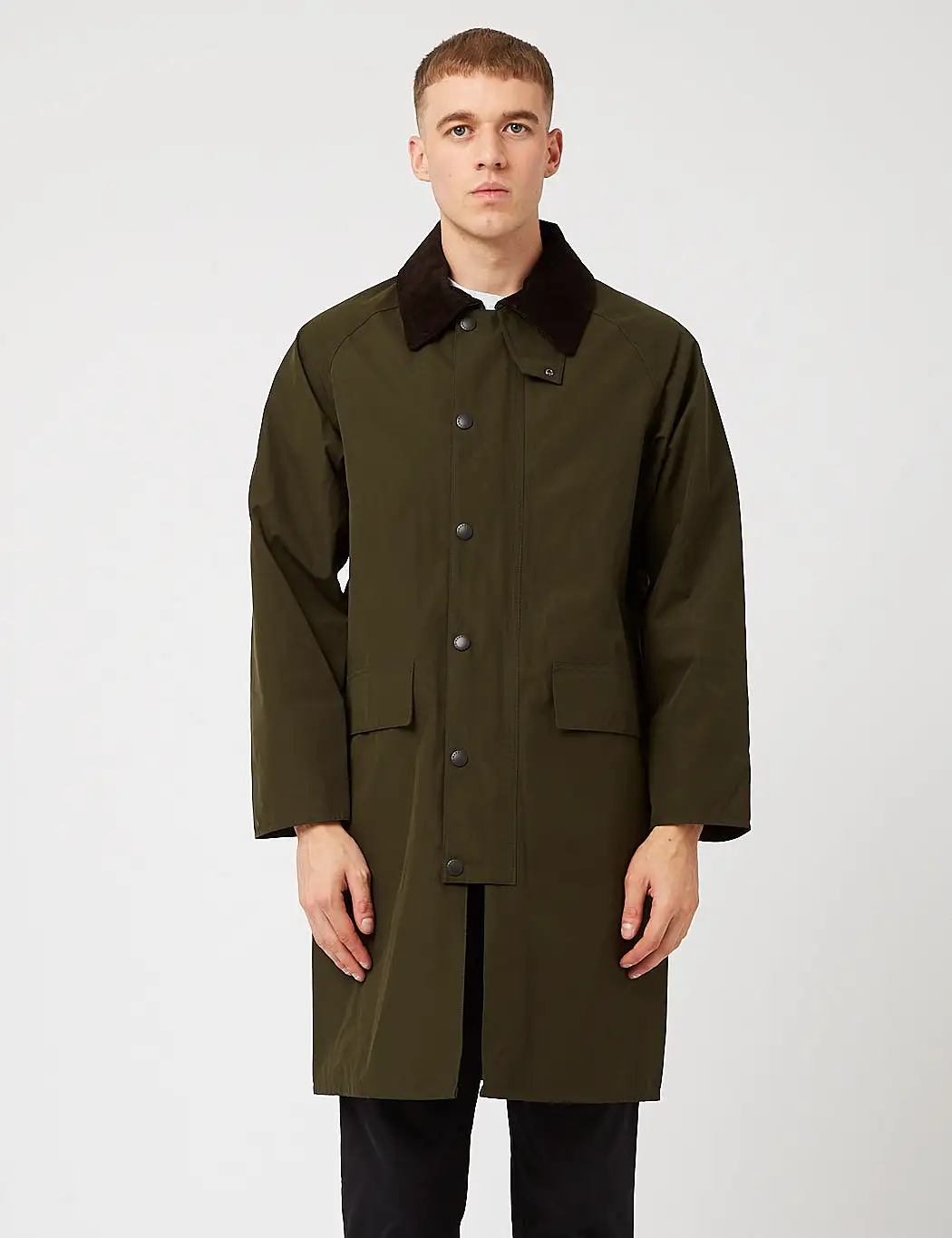 Barbour Waterproof Slim Burghley Jacket - Sage Green