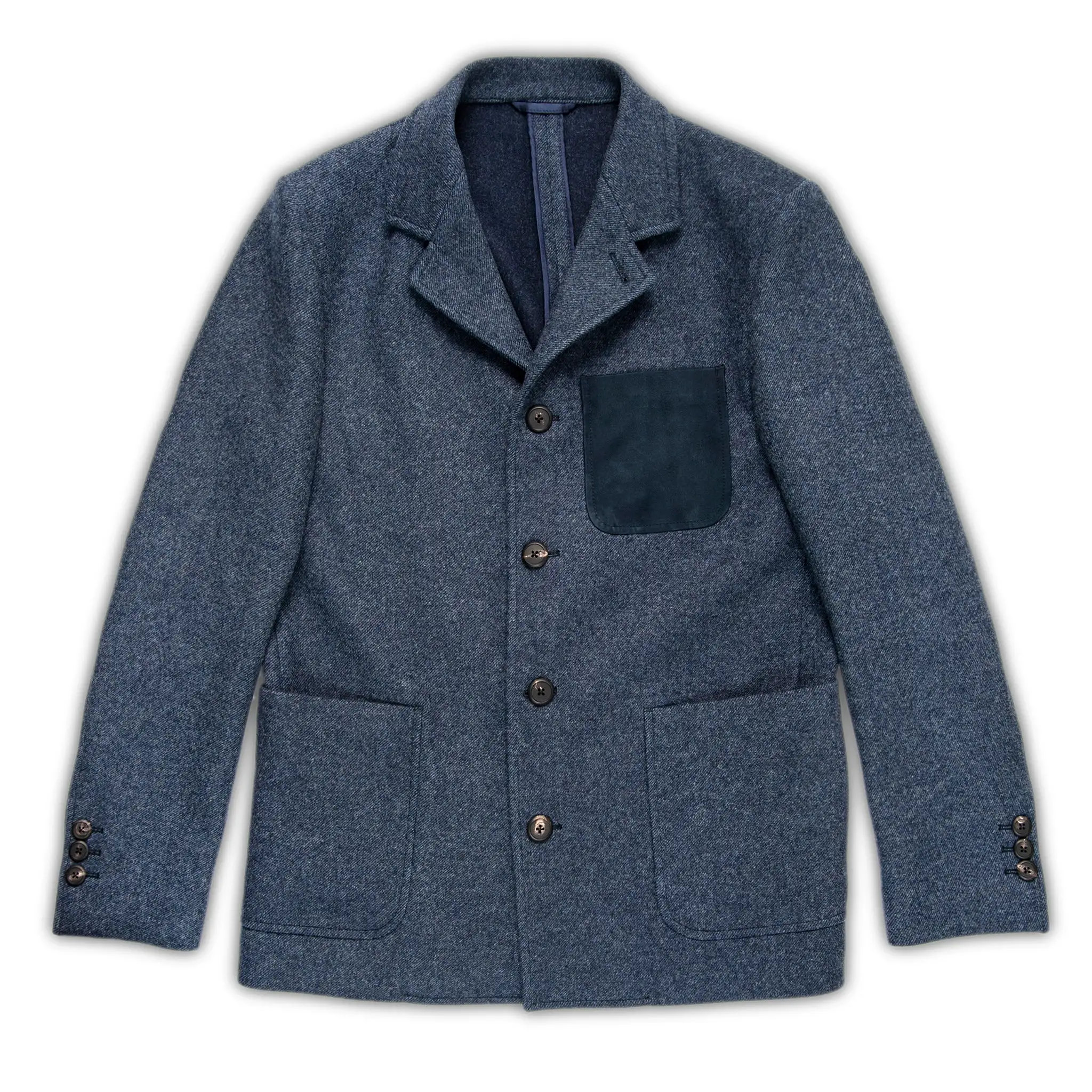 Bard double felted wool and cashmere blazer