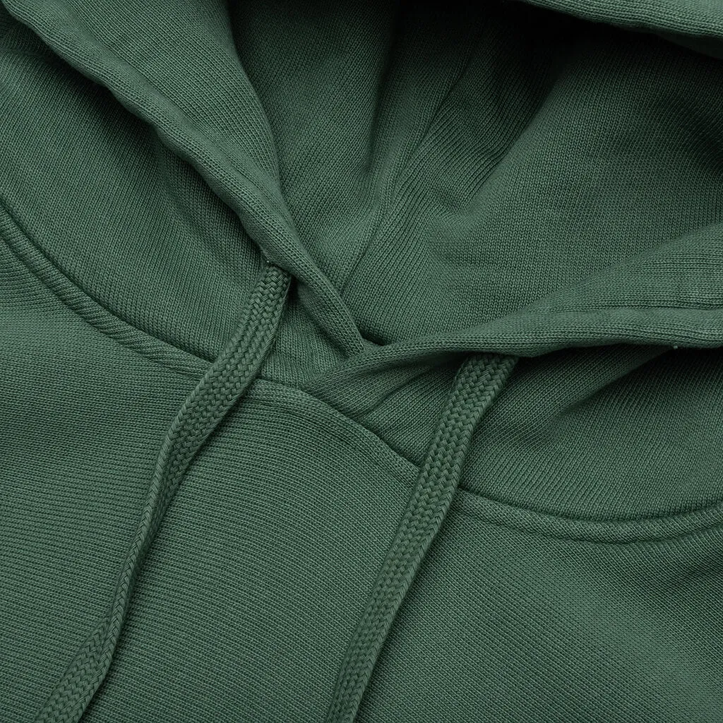 Basic Stussy Pigment Dyed Hoodie - Forest