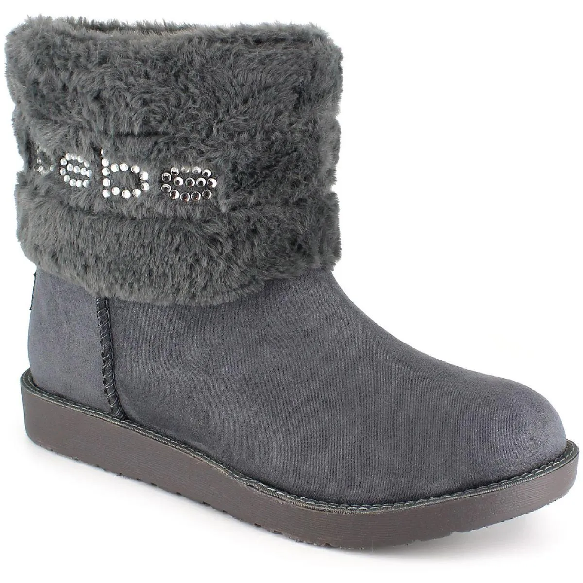 Bebe Womens Laverne Faux Fur Cold Weather Shearling Boots