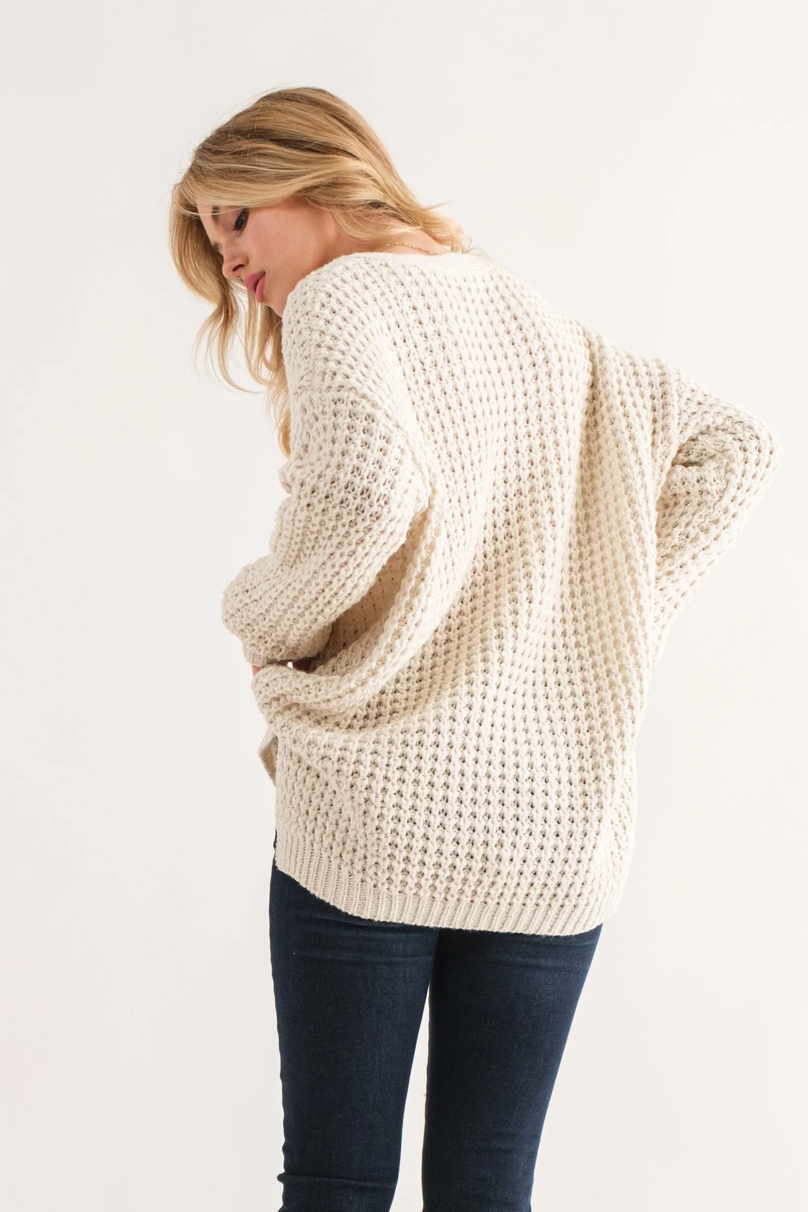 Best of My Heart Henley Sweater