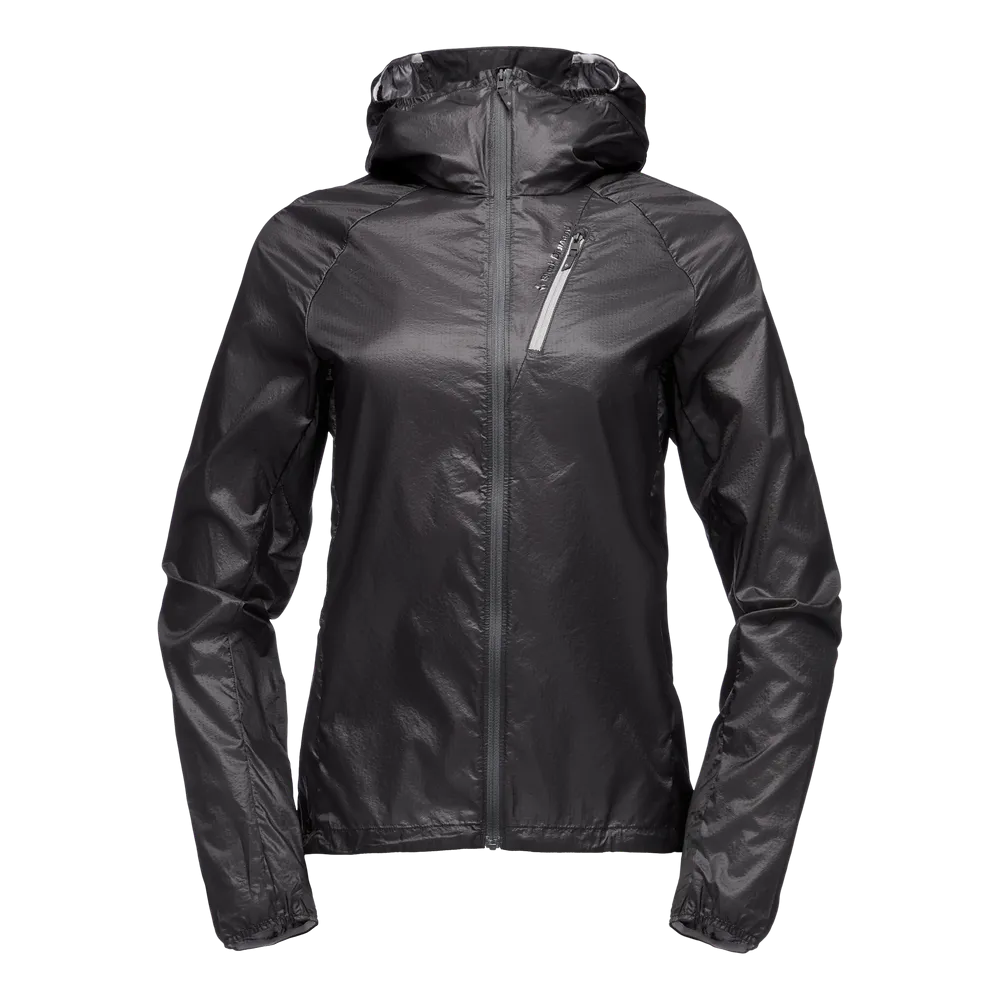 Black Diamond Women's Distance Wind Shell | Womens Waterproof & Windproof Jackets | BananaFingers