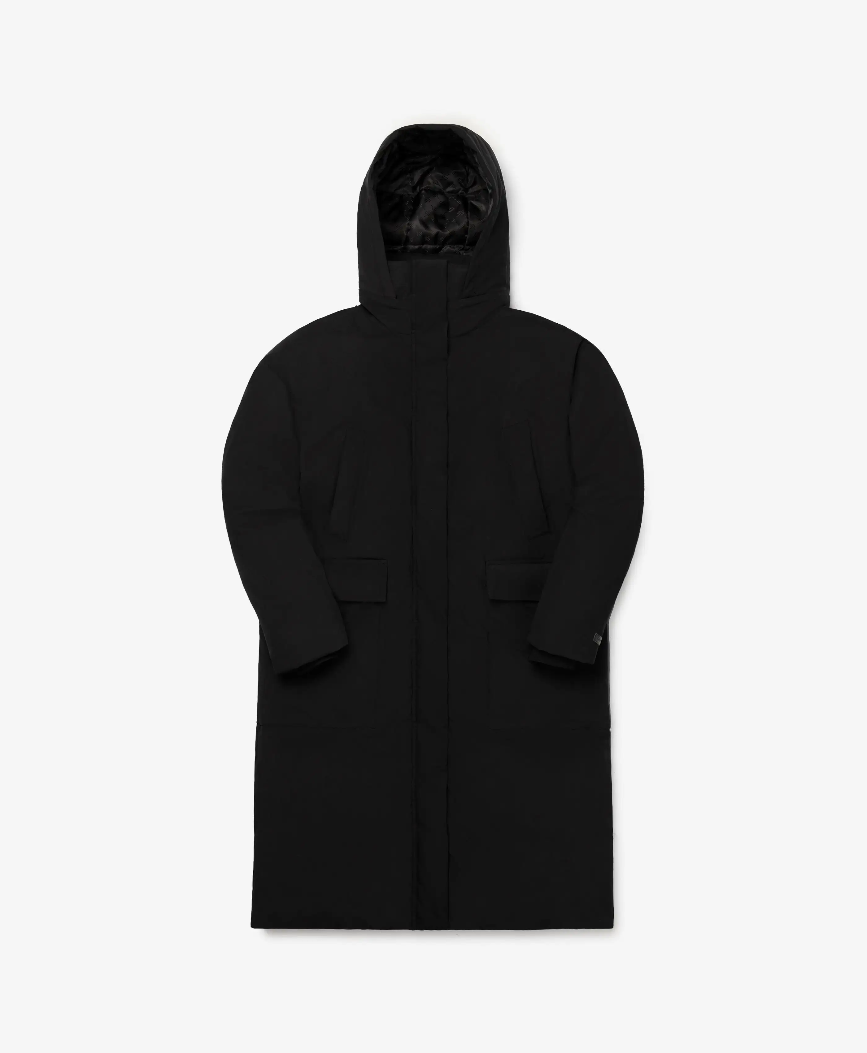 Black Rowa Puffer Coat