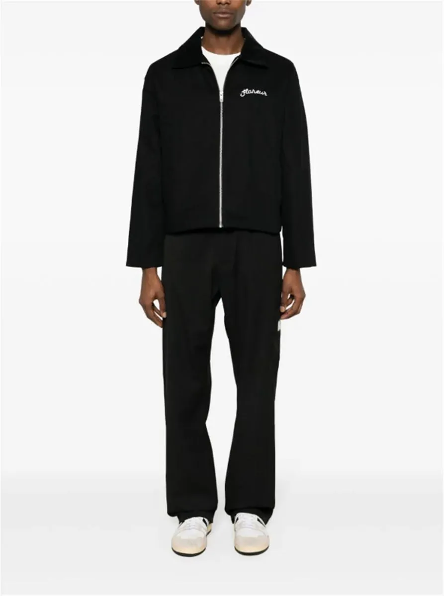 BLOUSON WORKER LOGO-RAISED JACKET