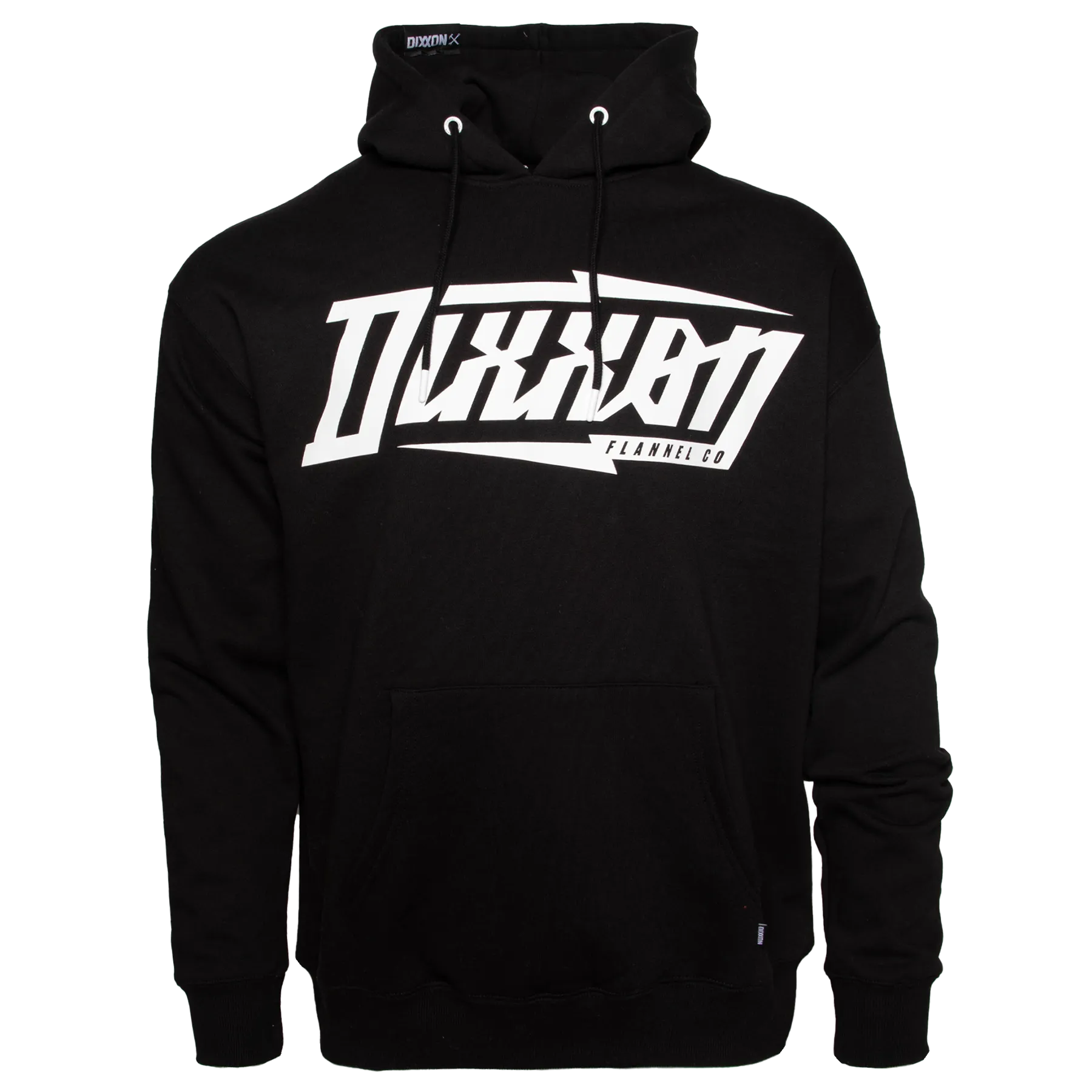 Bolt Pullover Hoodie - Black