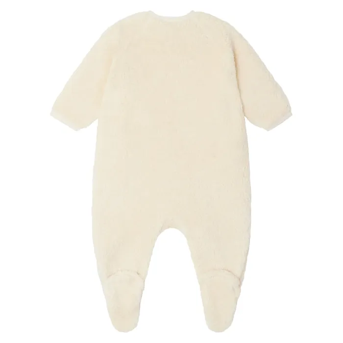 Bonpoint Baby Boell Teddy Jumpsuit Ecru Cream