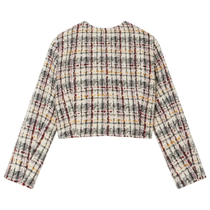 Bonpoint Child Tabitha Jacket Multicoloured Tweed