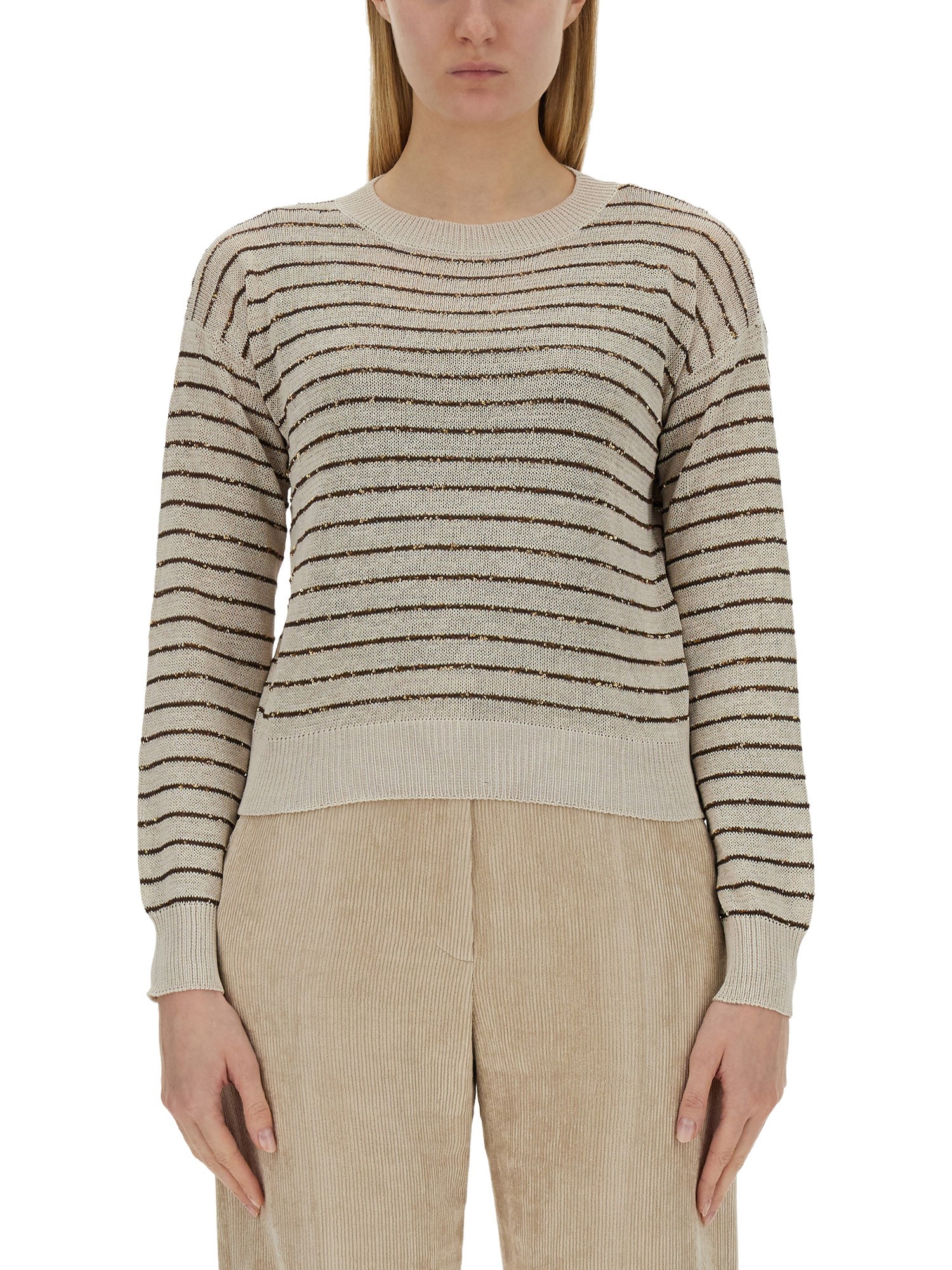 BRUNELLO CUCINELLI    STRIPED SHIRT