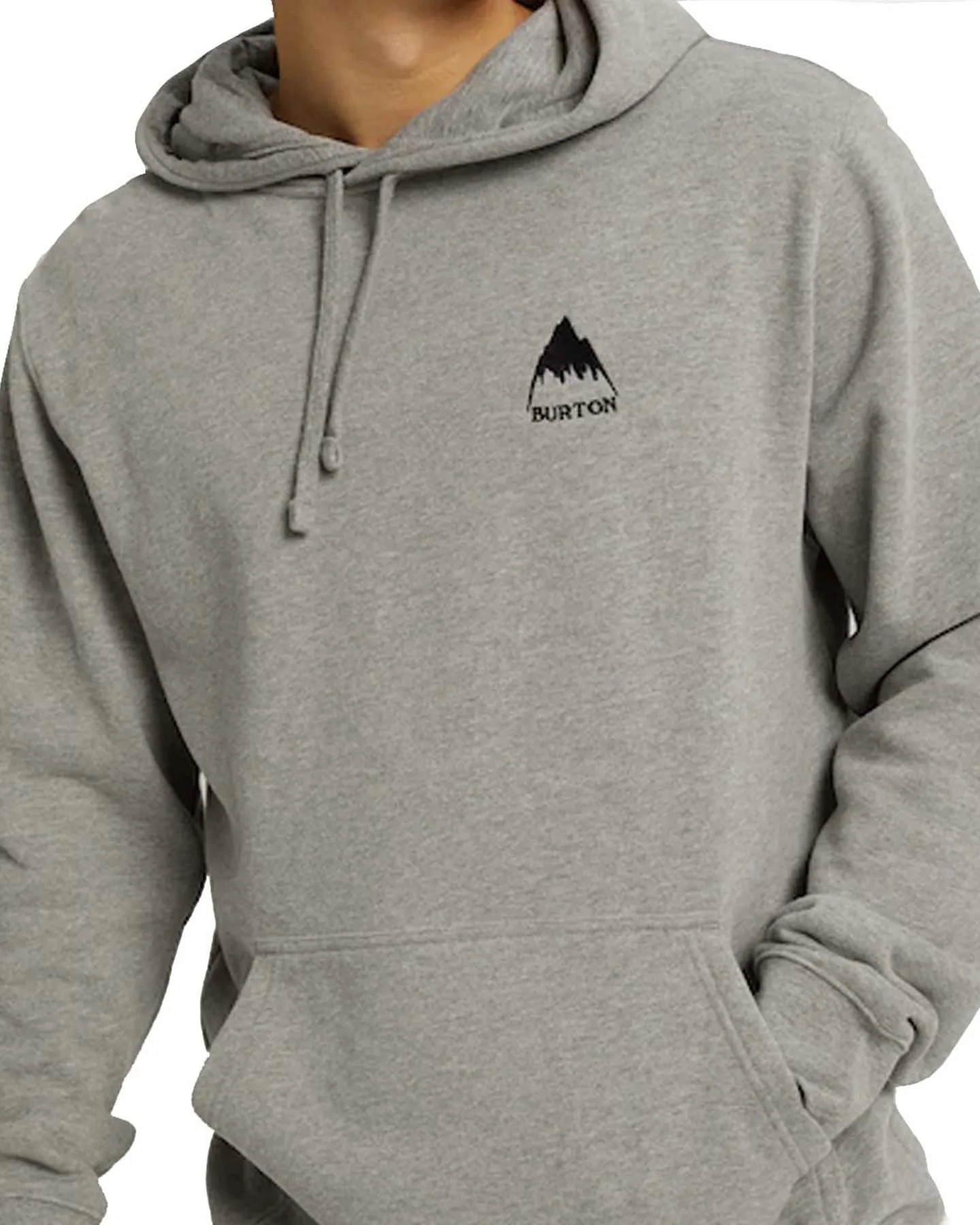 Burton Mountain Pullover Hoodie - Gray Heather