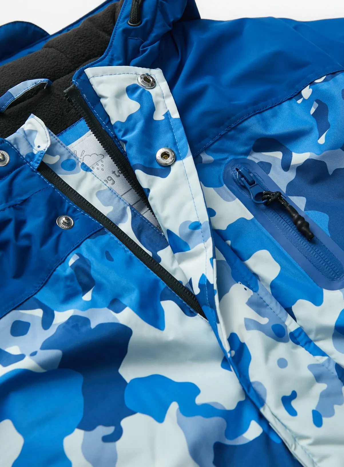 Buy Blue Camo Polar Bear Waterproof Jacket 1.5-2 years | Coats and jackets | Tu