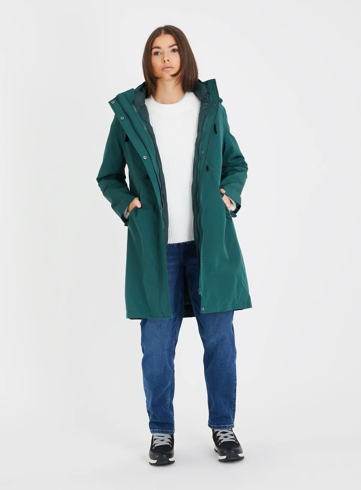 Buy Green Technical Waterproof Coat 18 | Jackets | Tu