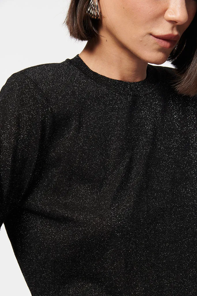 Cami NYC - Gama Sweater - Black Metallic