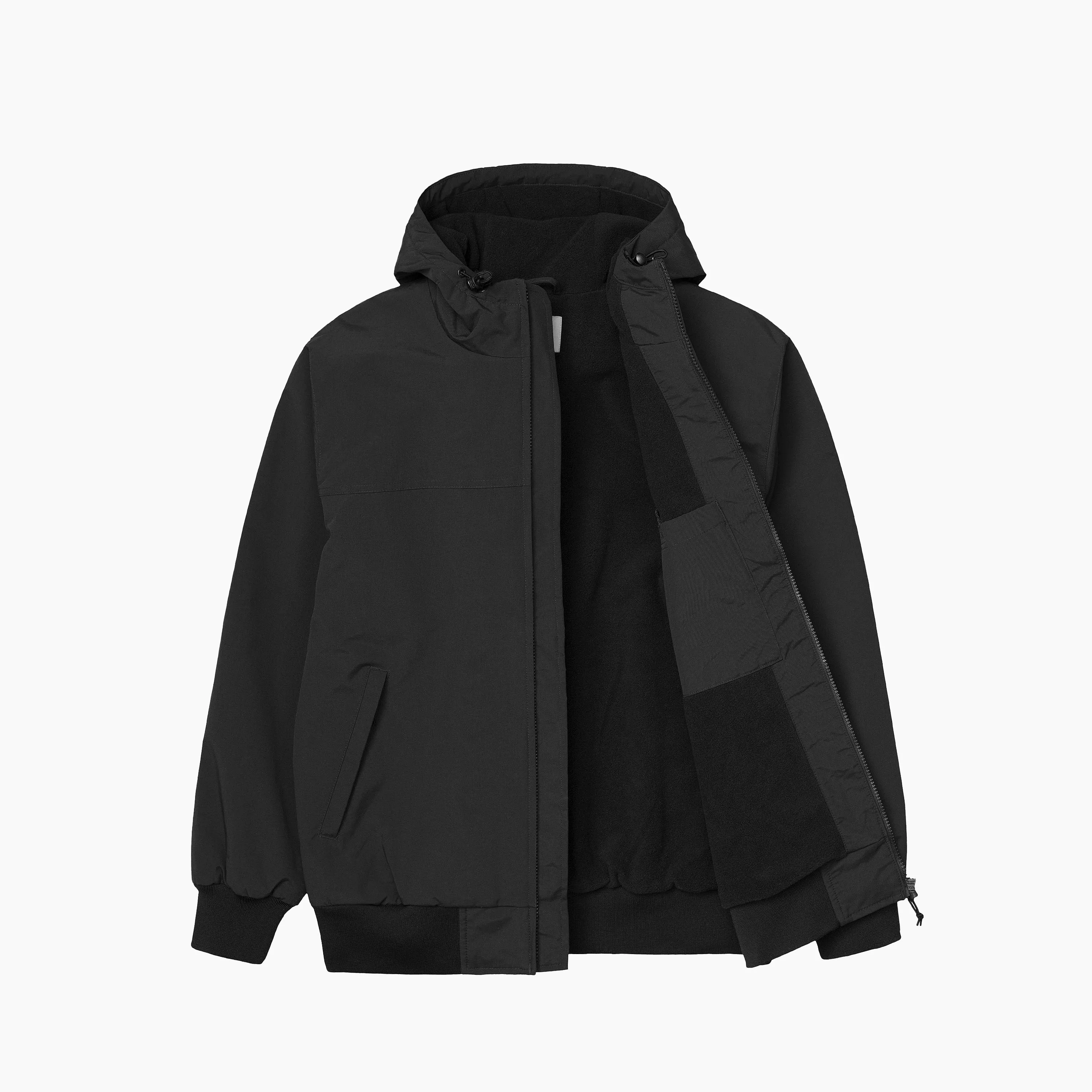 CARHARTT WIP SAIL JACKET BLACK & WHITE - I028436