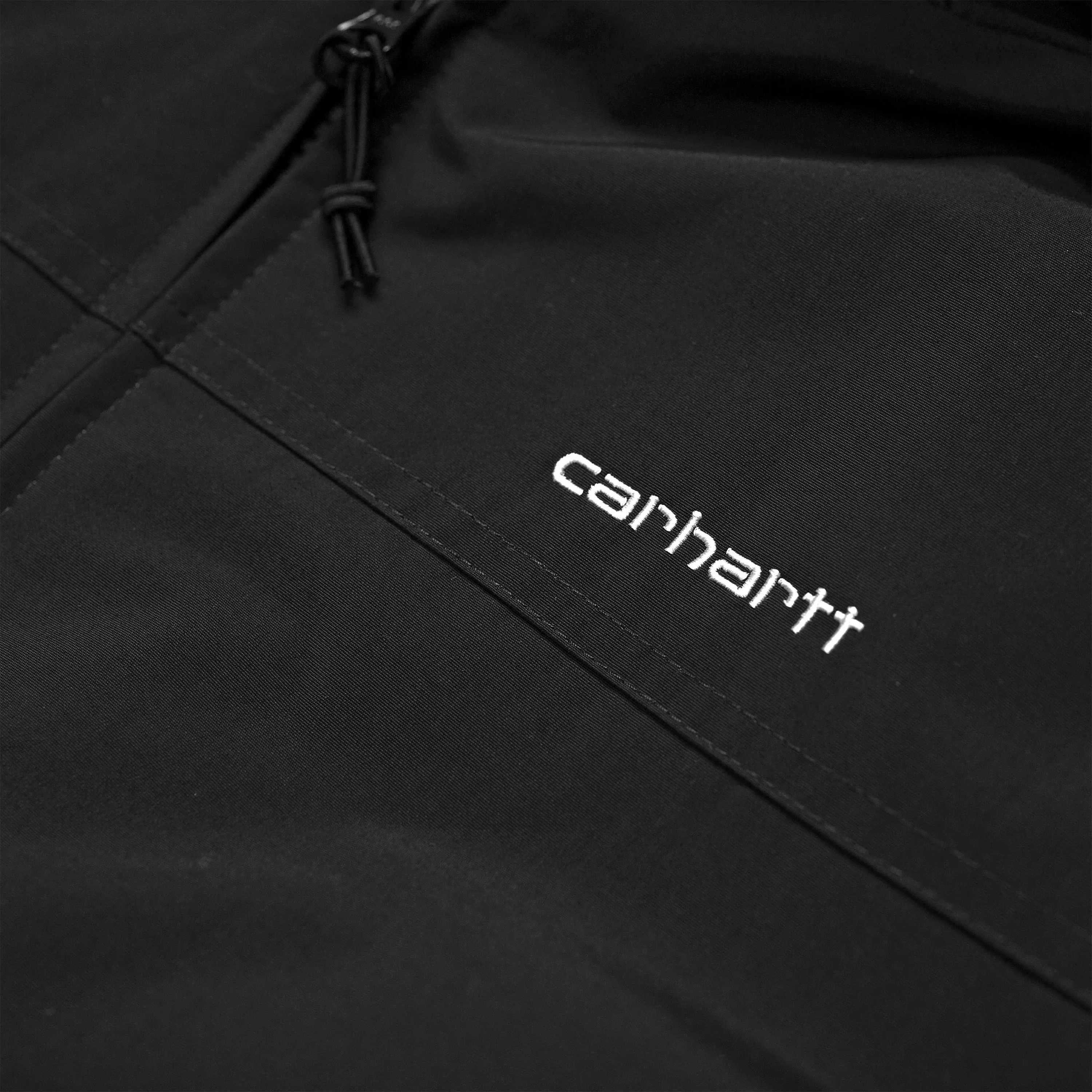 CARHARTT WIP SAIL JACKET BLACK & WHITE - I028436