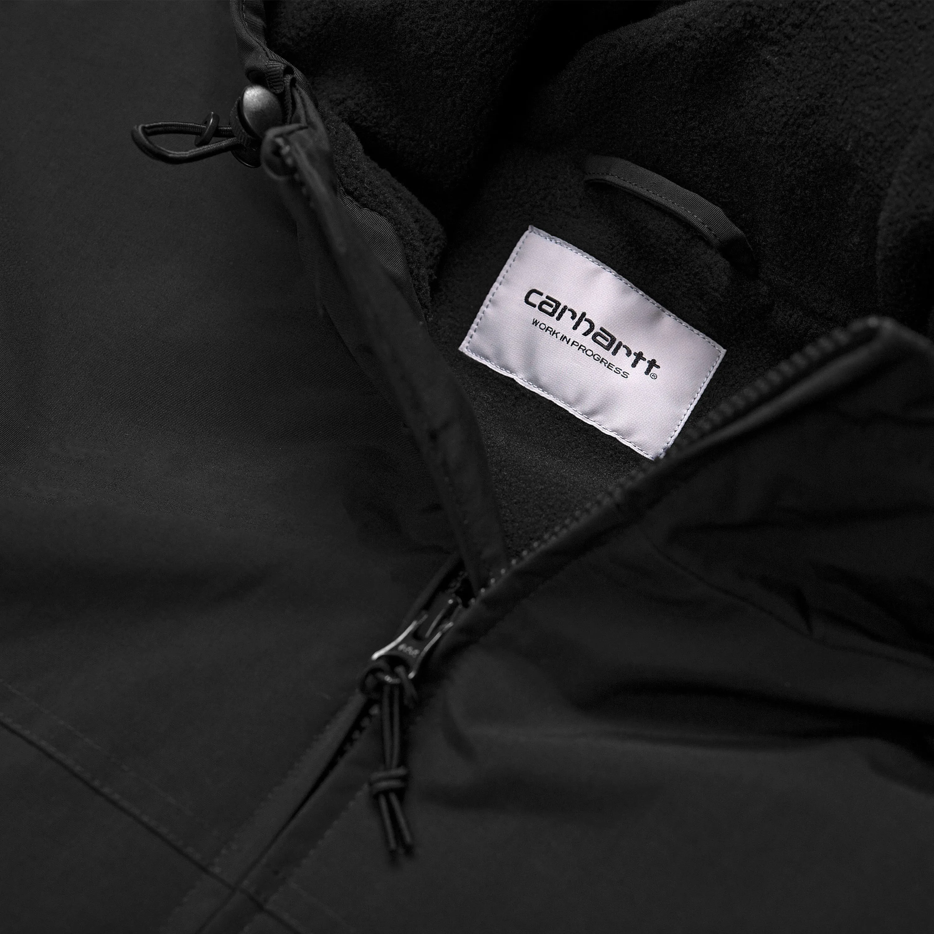 CARHARTT WIP SAIL JACKET BLACK & WHITE - I028436