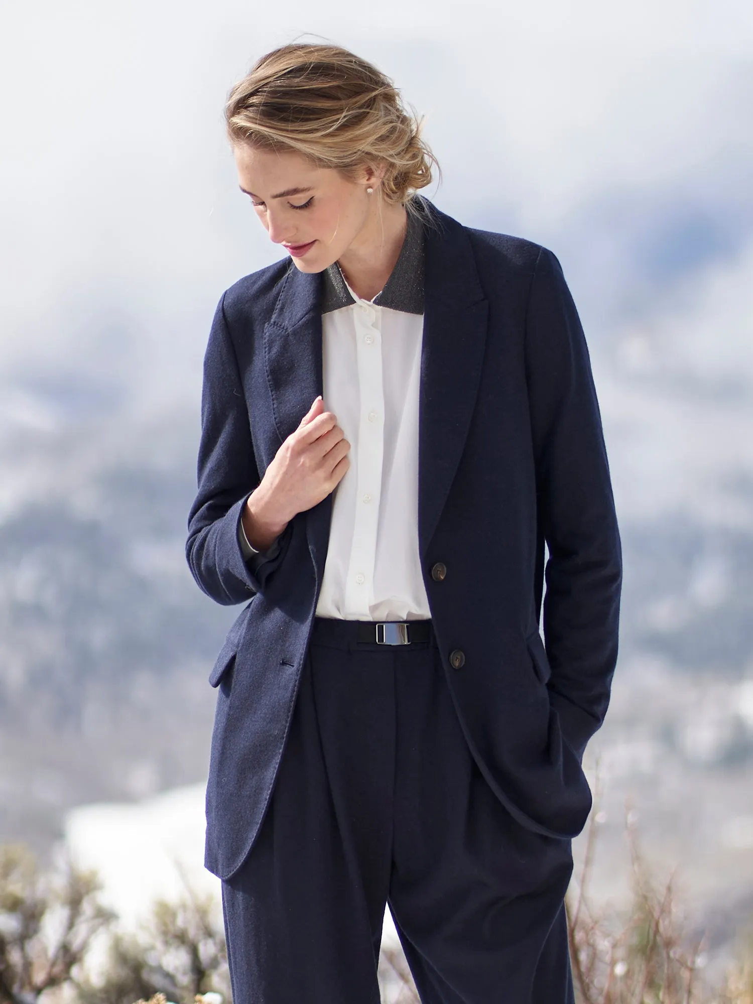 Cashmere Equestrian Blazer