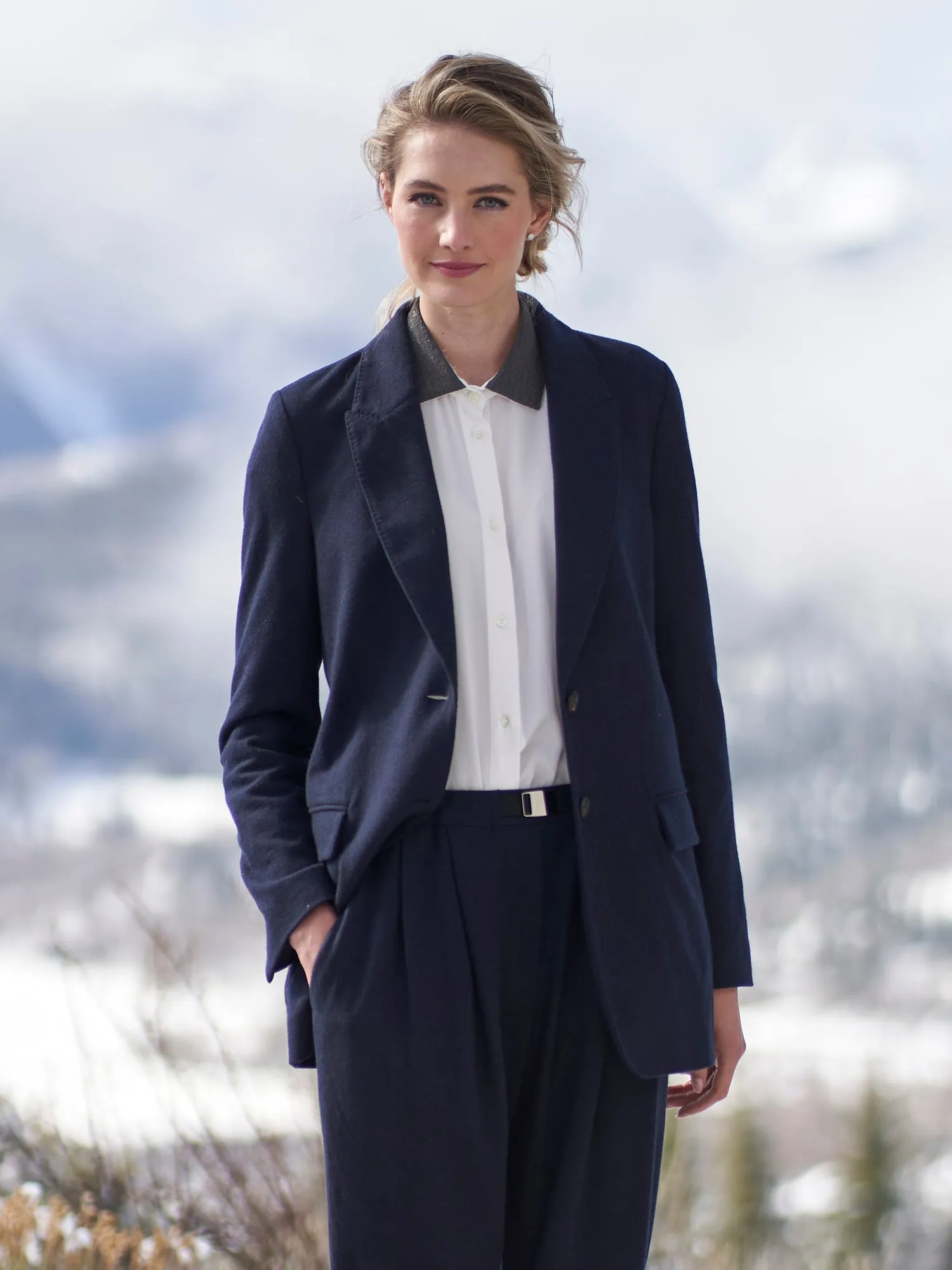 Cashmere Equestrian Blazer