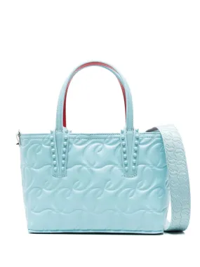 CHRISTIAN LOUBOUTIN 24SS Clear Blue Tote Bag for Women