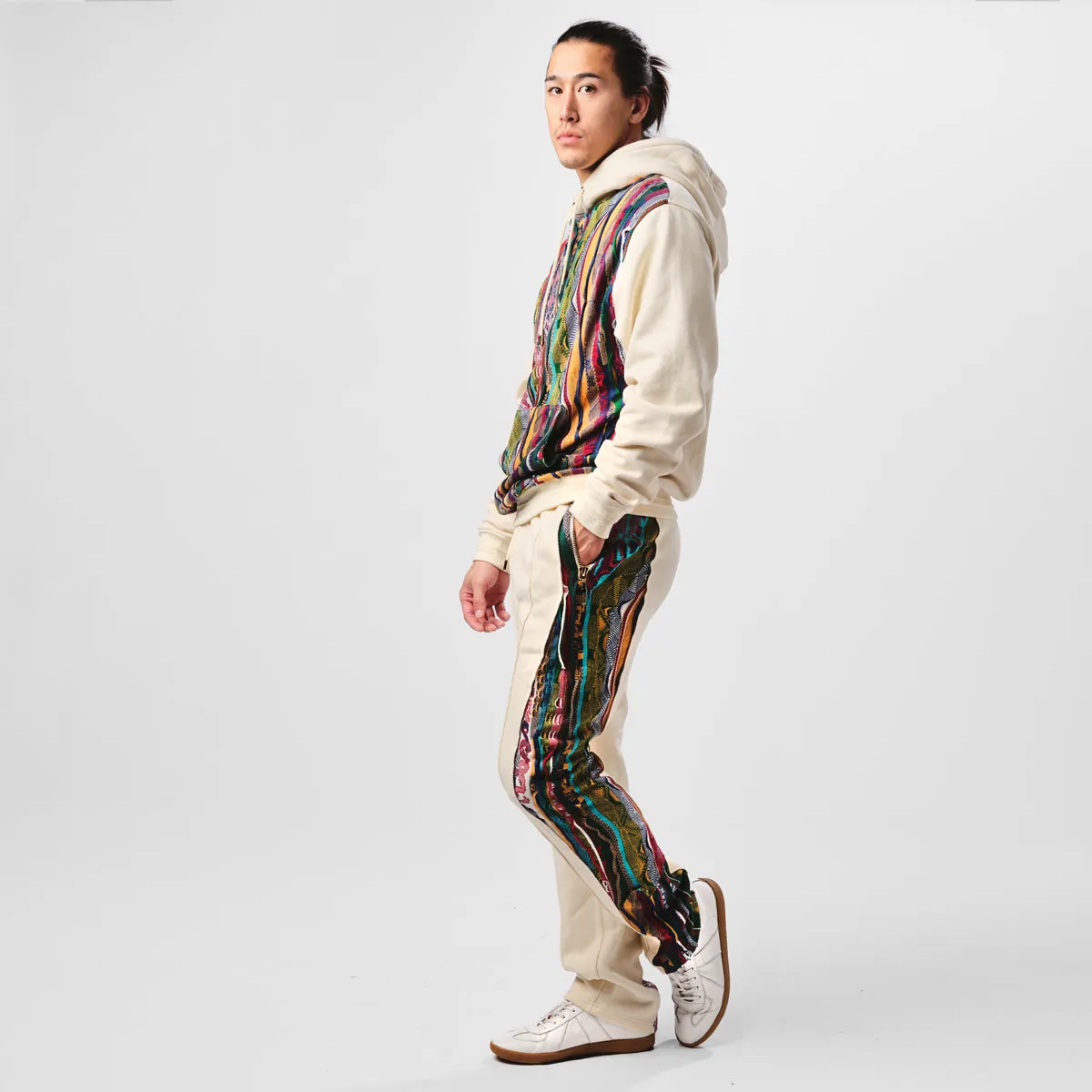 COOGI Sweater Pieced Fleece Jogger - Classic