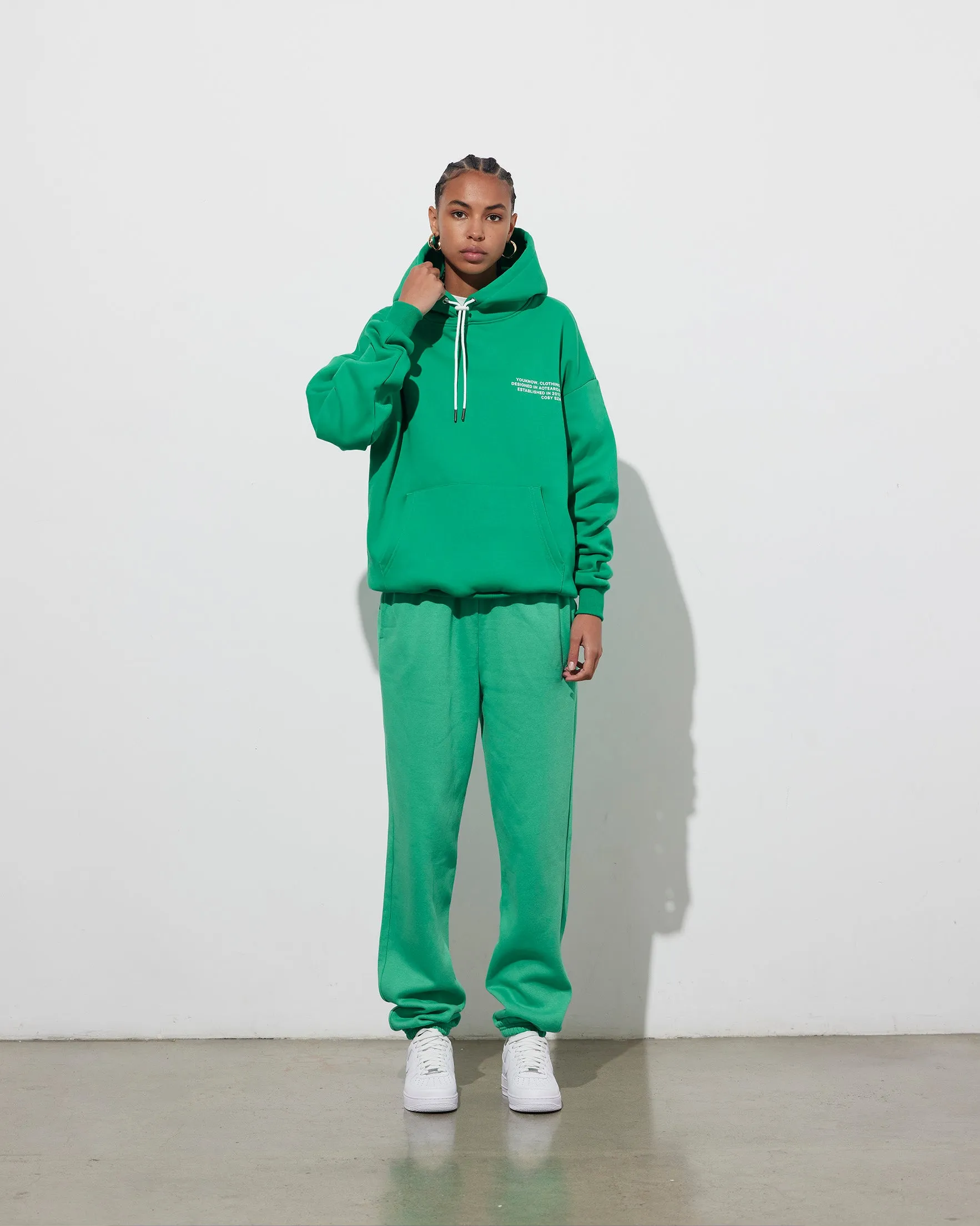 Cosyszn Hoodie | APPLE GREEN