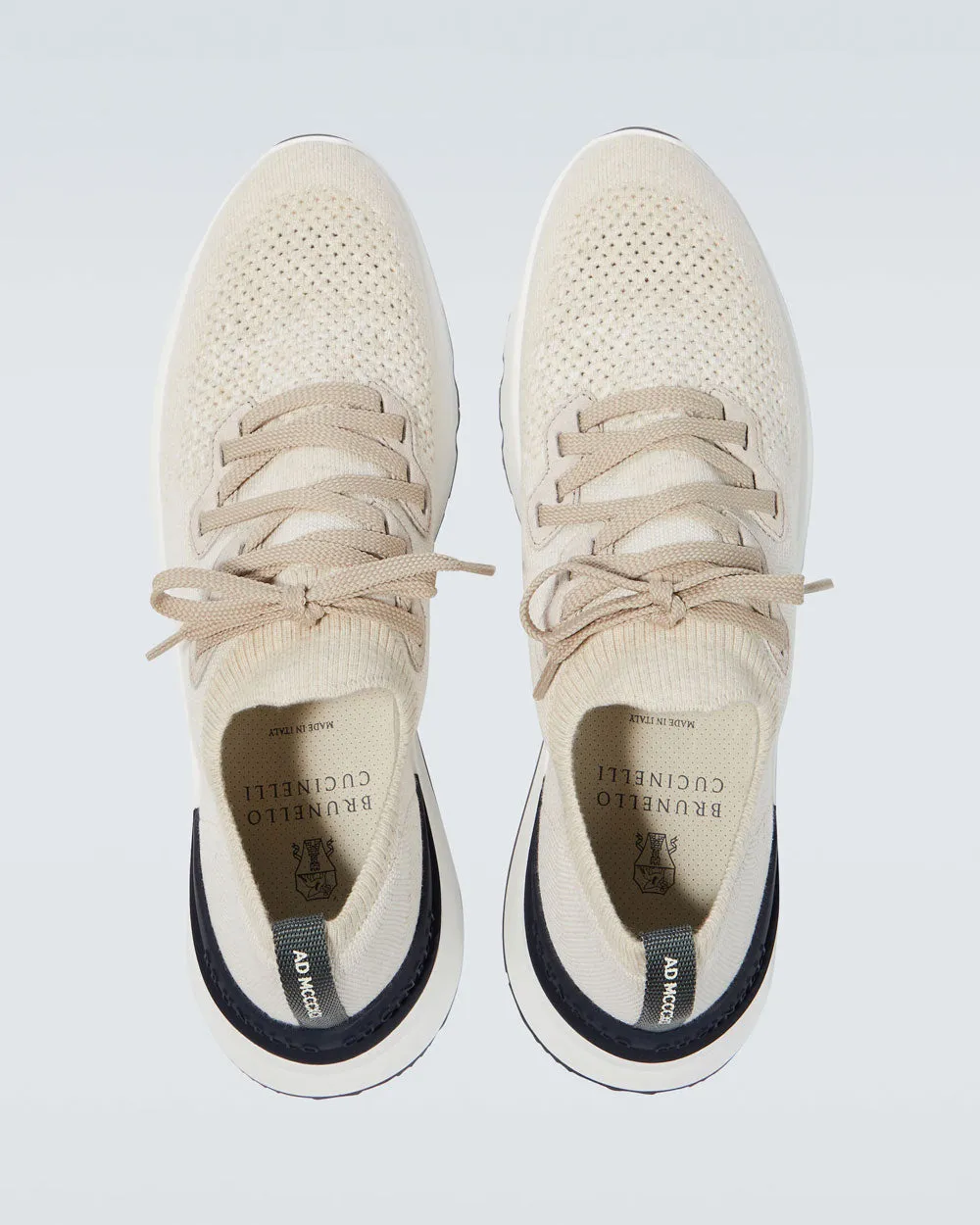 Cotton Knit Sneaker in Panama