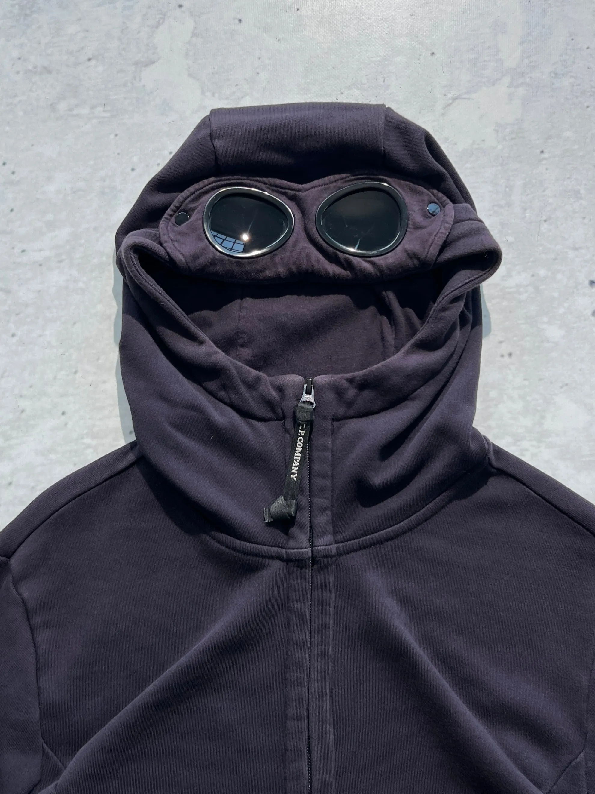 CP Company Zip Up Goggle Lens Hoodie (M)