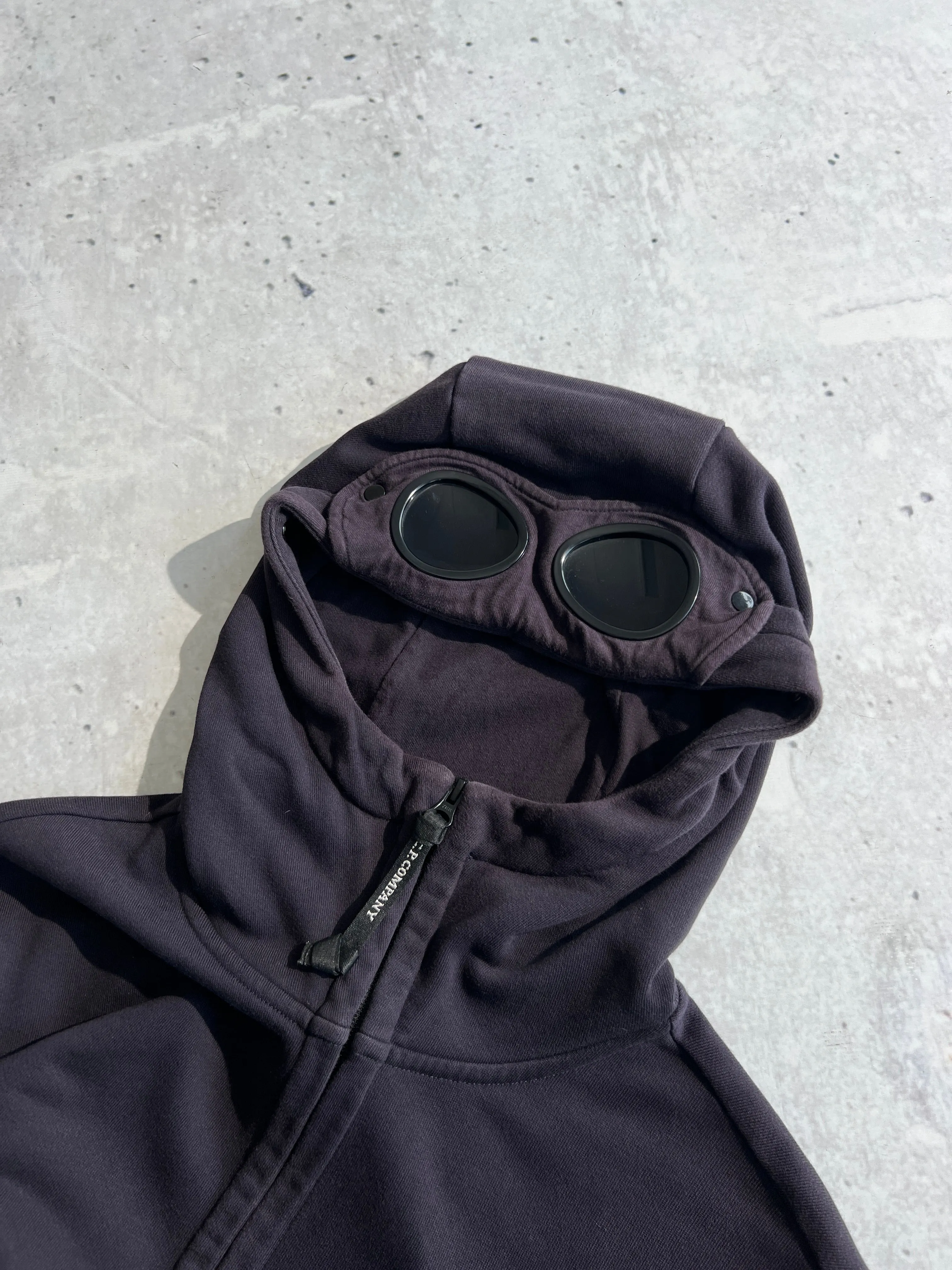 CP Company Zip Up Goggle Lens Hoodie (M)