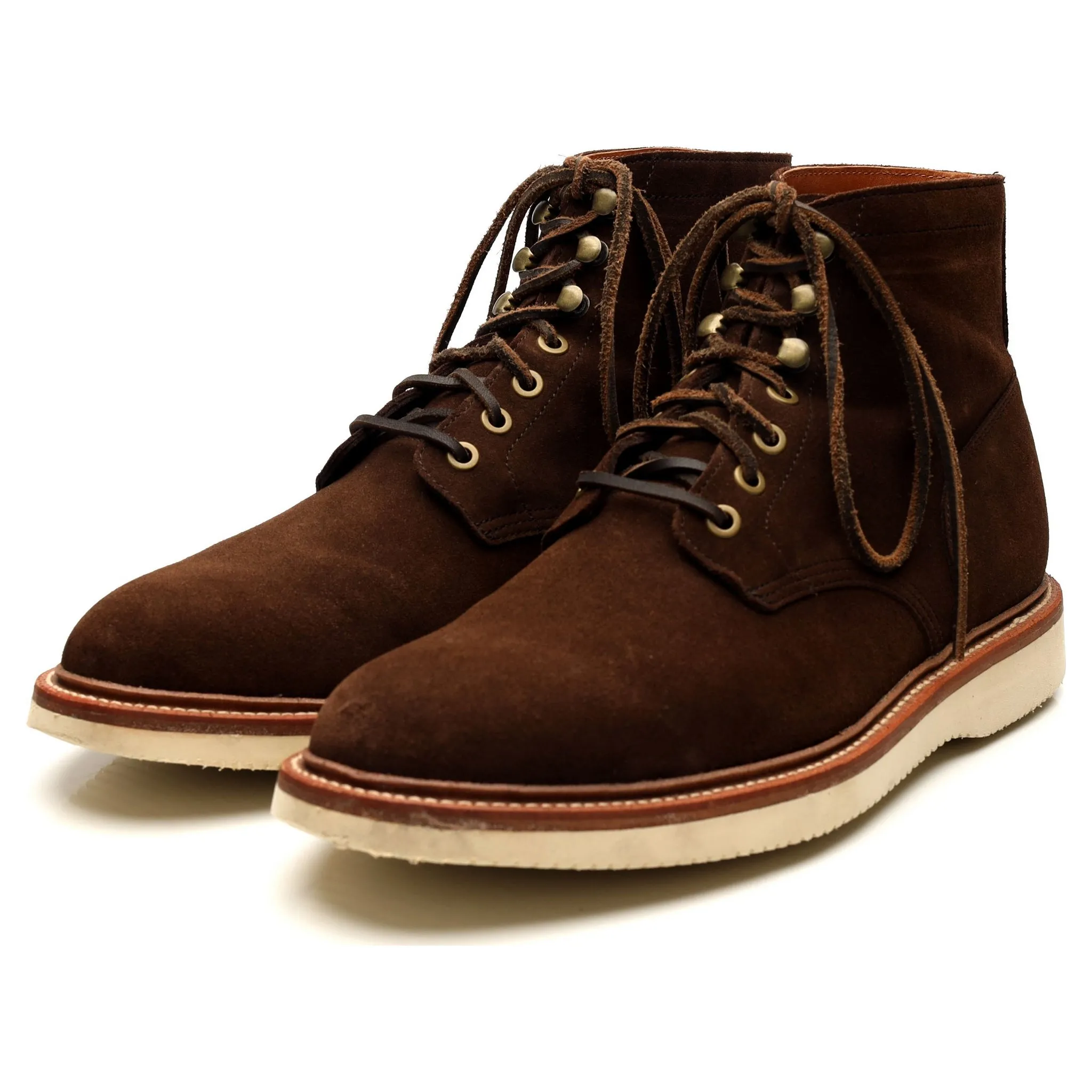 'Diesel' Brown Suede Boots UK 10 US 11