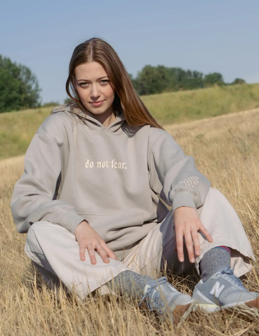 Do Not Fear Grey Unisex Hoodie