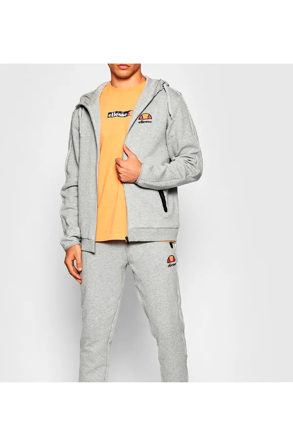 Ellesse Ornari Full Zip Hoodie Grey