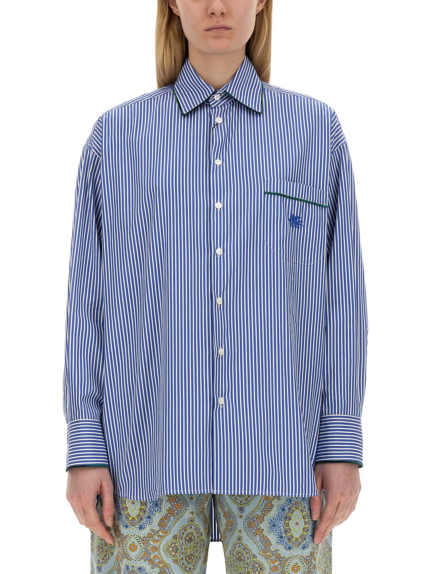 ETRO    STRIPED SHIRT