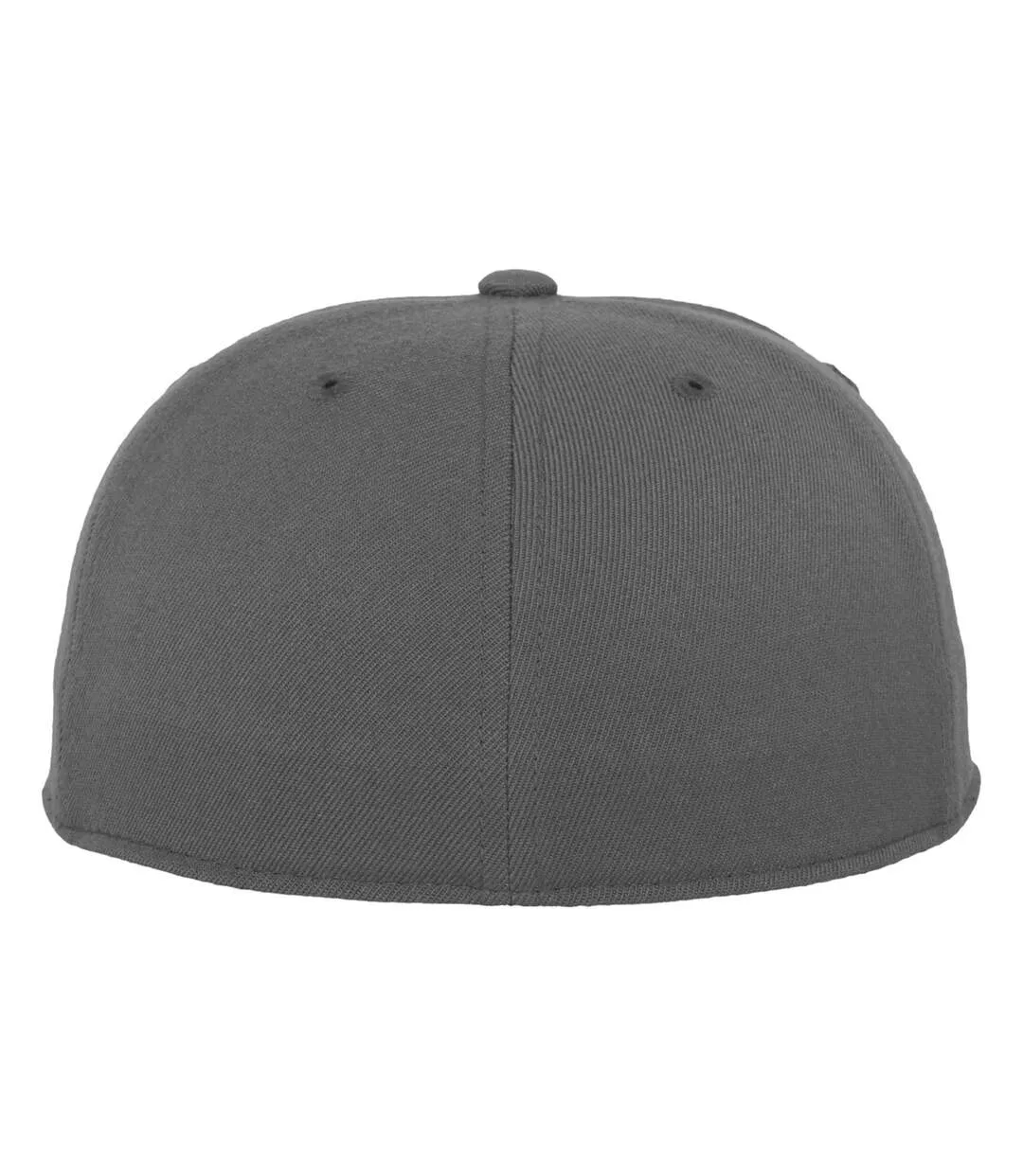 Flexfit unisex premium 210 fitted flat peak cap dark grey Yupoong