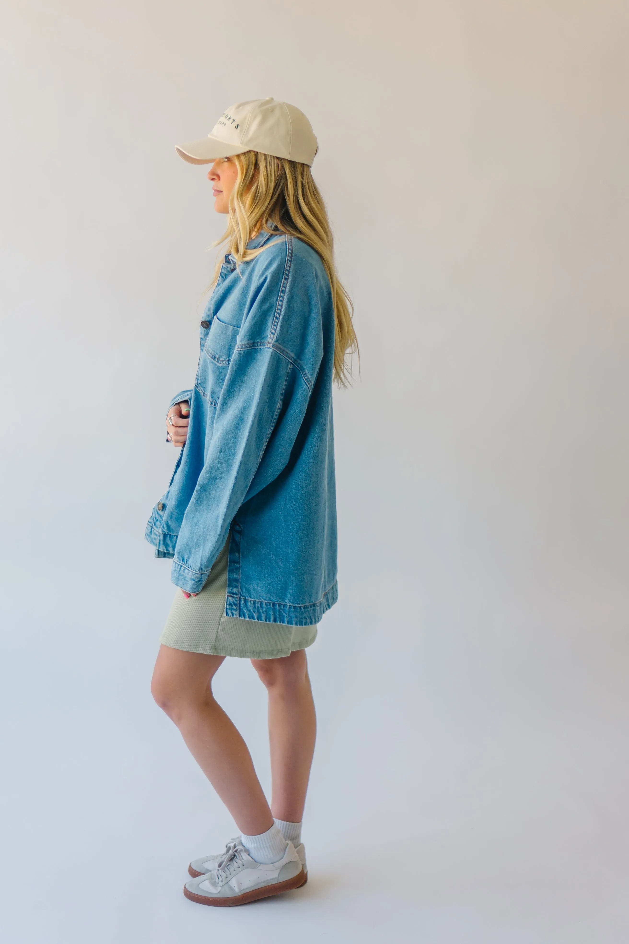 Free People: We The Free Madison City Denim Jacket in Solar Wash