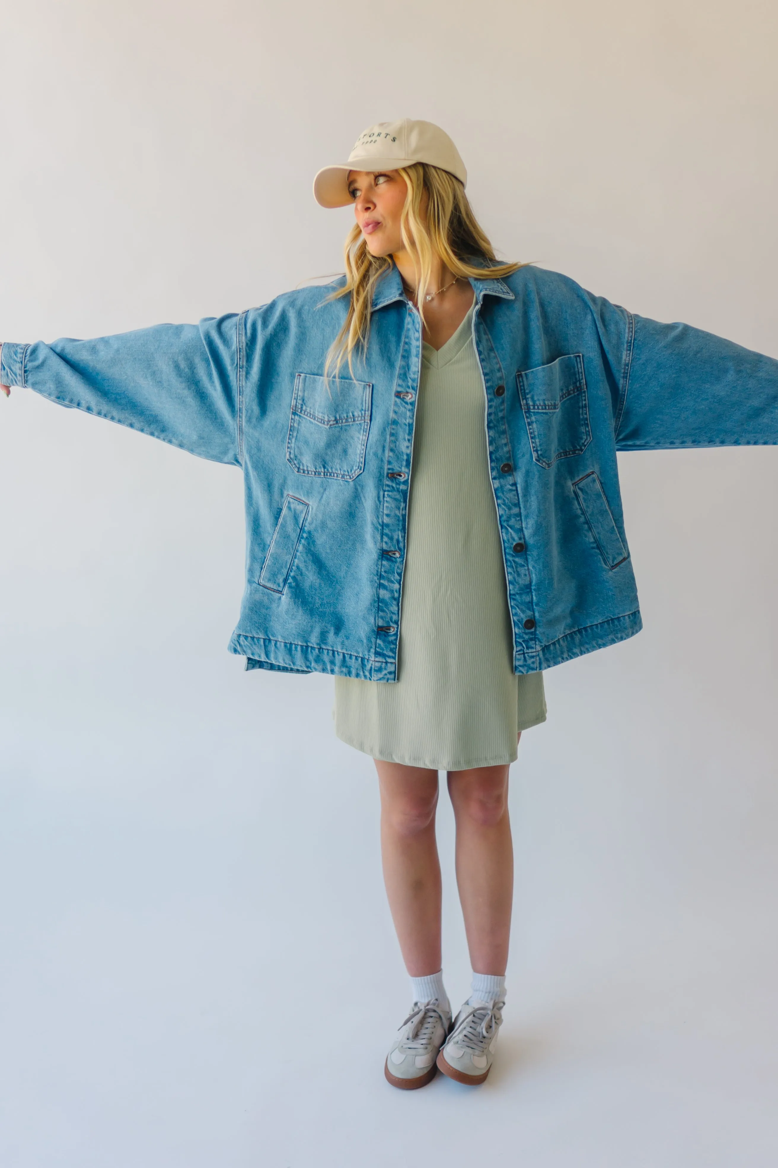 Free People: We The Free Madison City Denim Jacket in Solar Wash