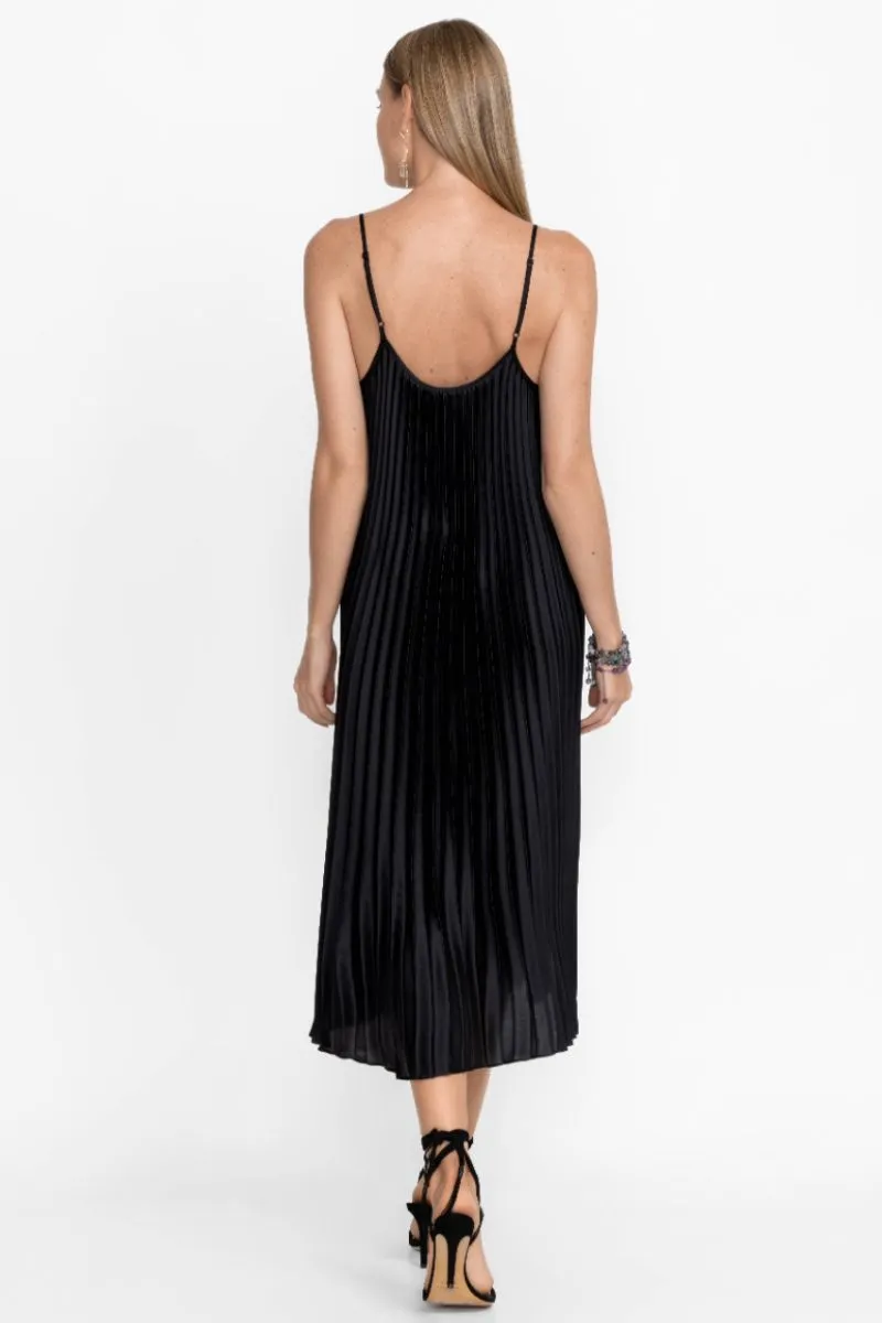 Gemma Pleated Midi Dress